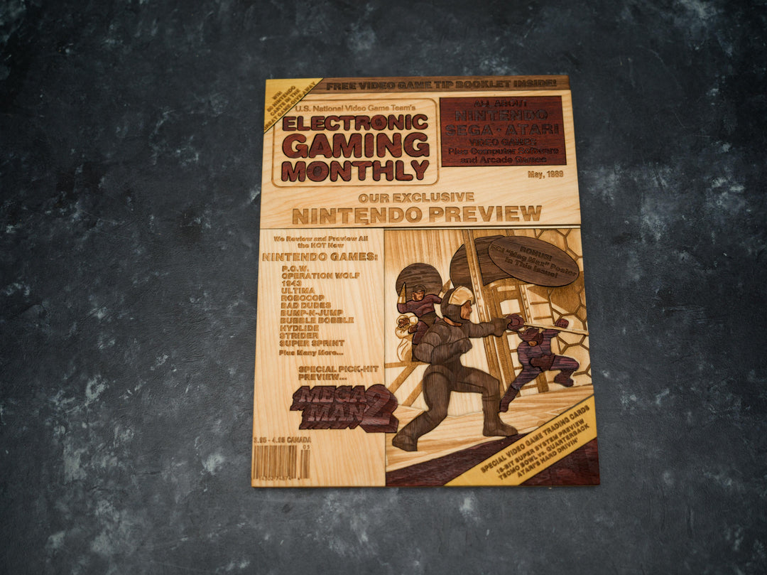 EGM Issue 1 magazine Cover Replica