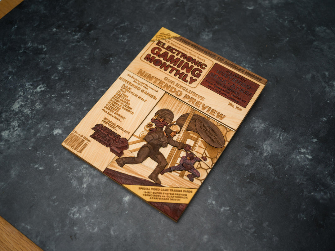 EGM Issue 1 magazine Cover Replica