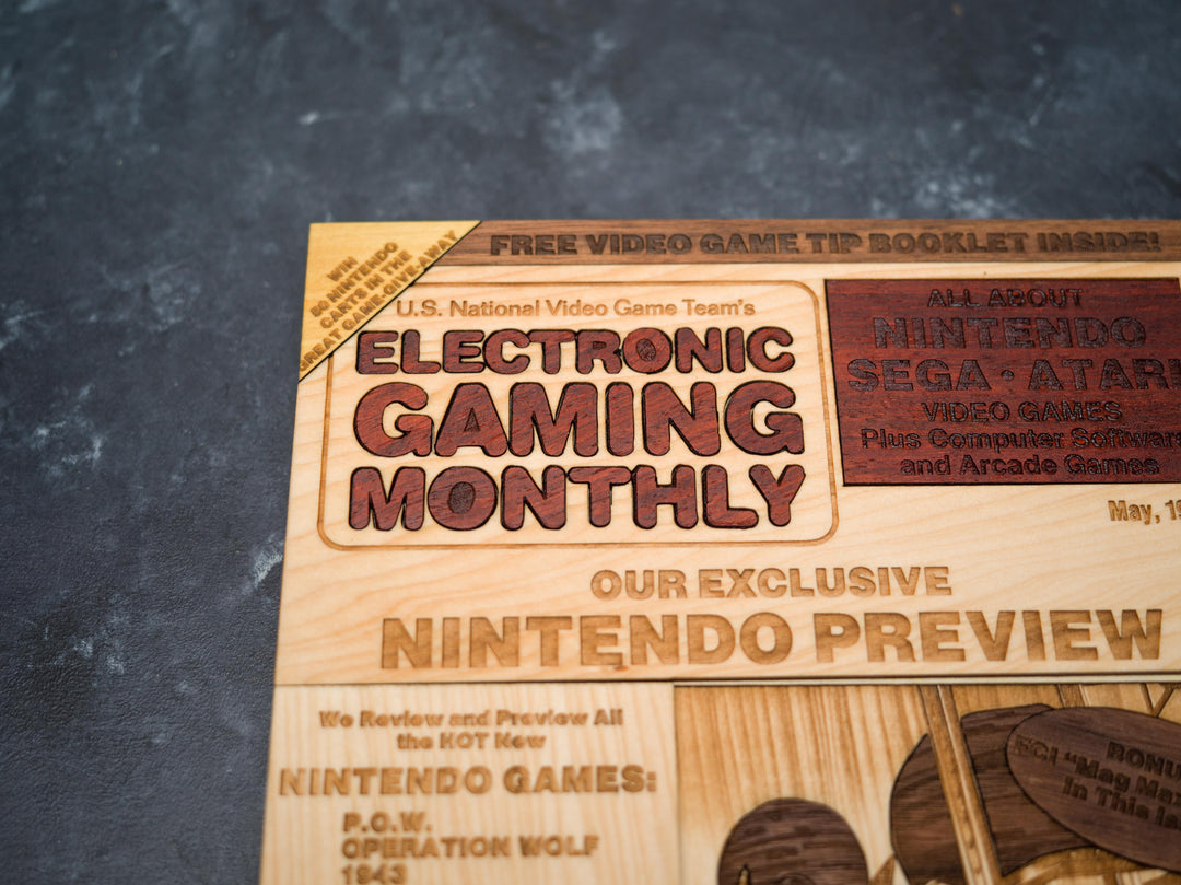 EGM Issue 1 magazine Cover Replica