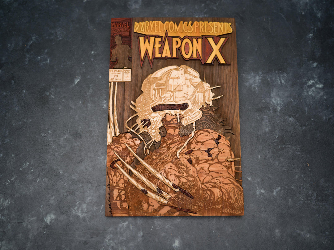 Weapon X Comic Cover Replica
