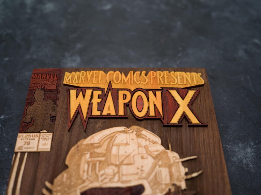 Weapon X Comic Cover Replica