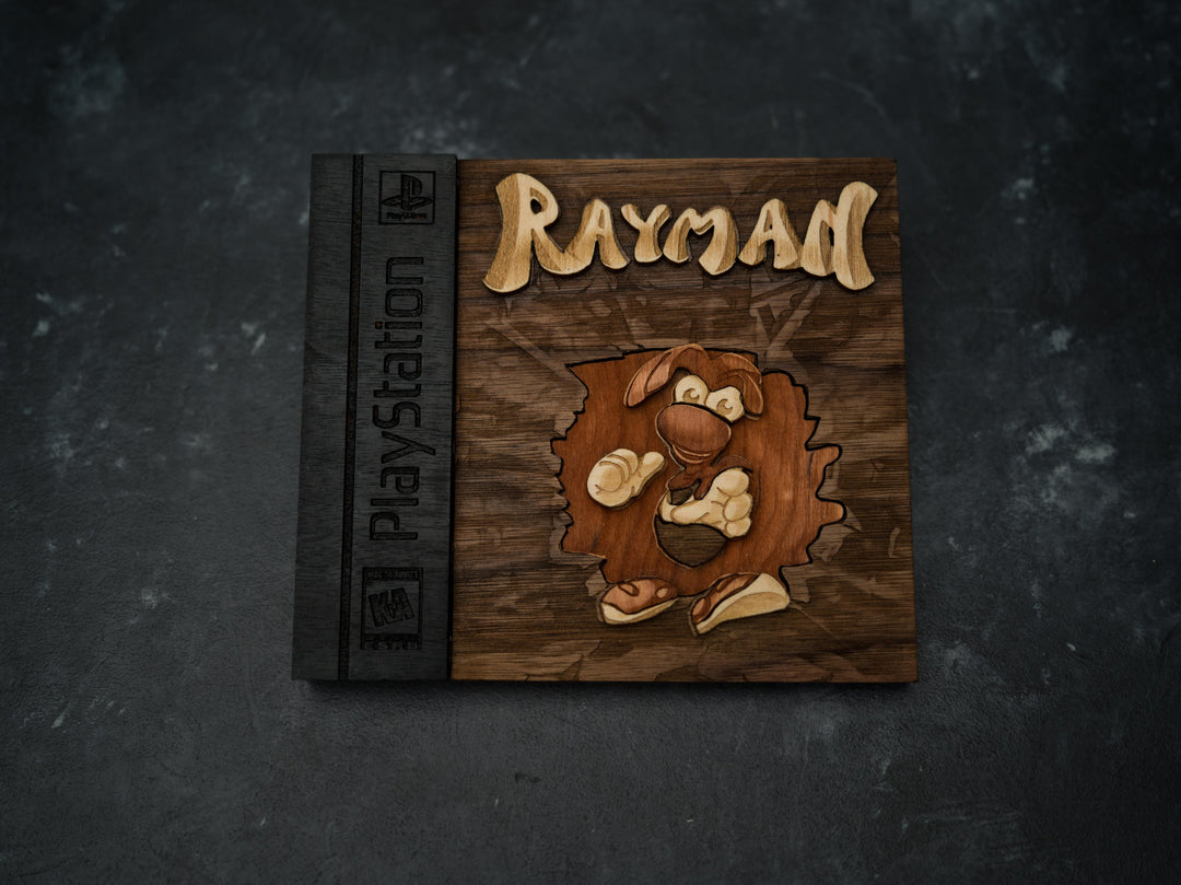 Rayman PlayStation Cover Replica