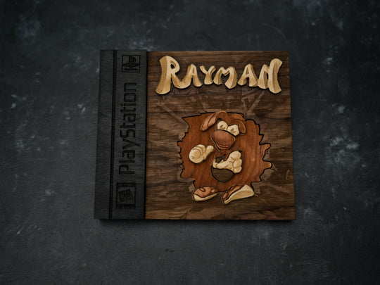 Rayman PlayStation Cover Replica