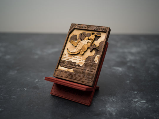 Custom Wooden Pokemon Cards