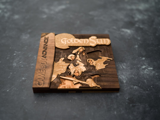 Golden Sun 2 The Lost Age Gameboy Advance Cover Replica