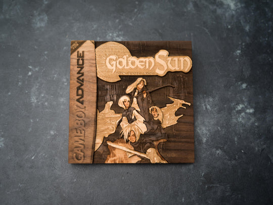 Golden Sun 2 The Lost Age Gameboy Advance Cover Replica