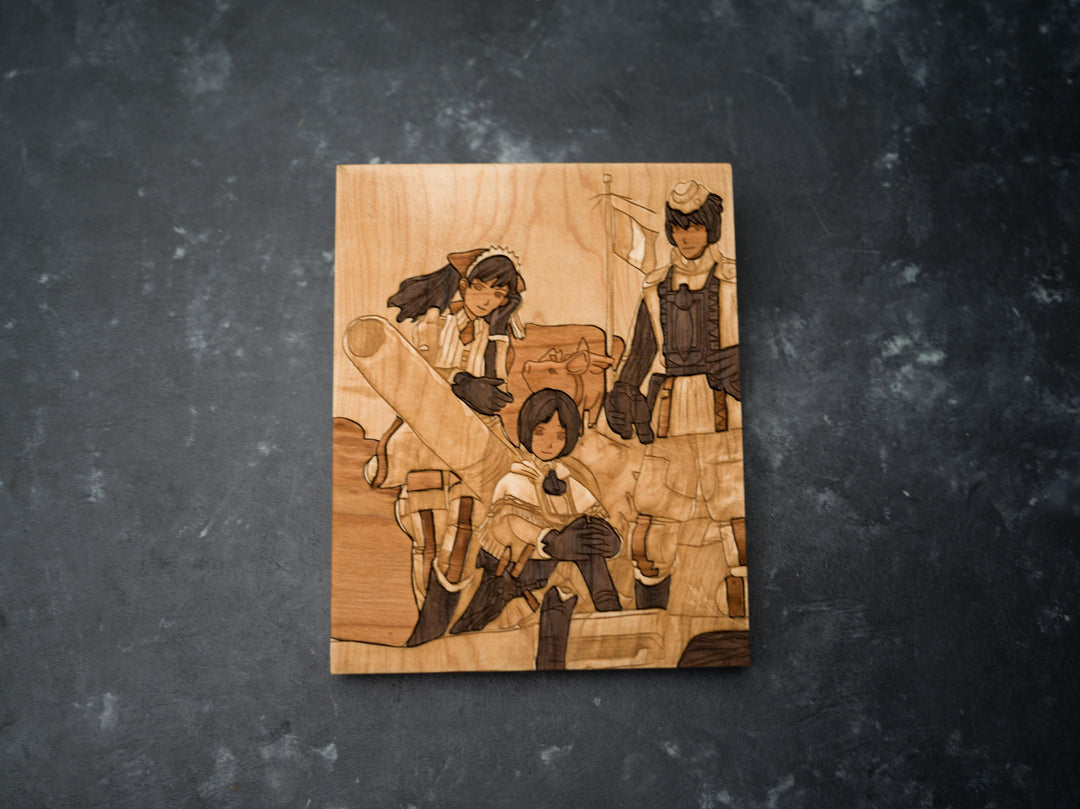 Wooden Valkyria Chronicles Remastered Replica