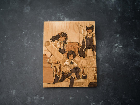 Wooden Valkyria Chronicles Remastered Replica