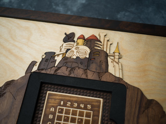 Wooden MegaMan 2 print