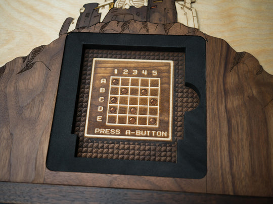Wooden MegaMan 2 print