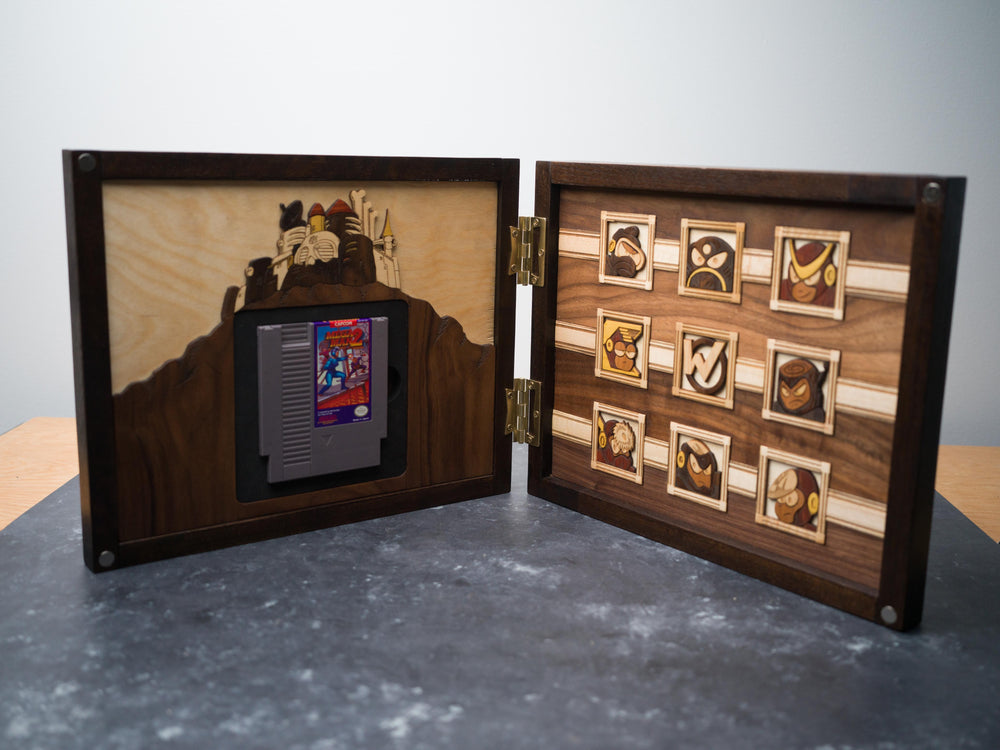 Wooden MegaMan 2 print