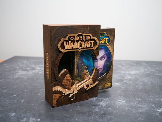 Wooden World of Warcraft game sleeve