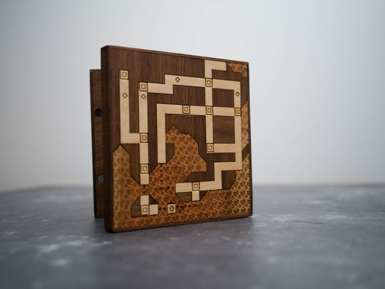 Wooden Pokemon Blue Gameboy Cartridge holder