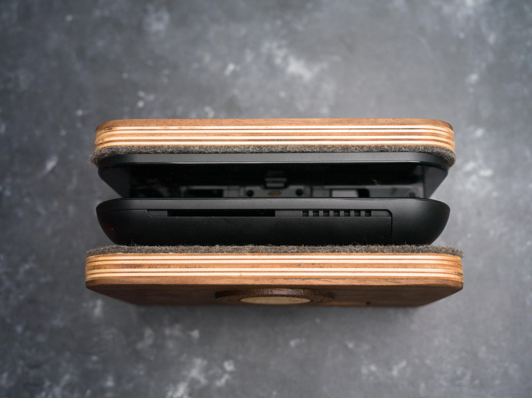 Custom Wooden Nintendo Switch 2 Dock Sleeve
