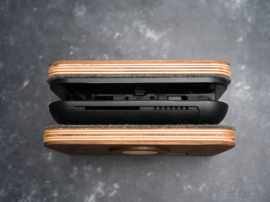 Custom Wooden Nintendo Switch 2 Dock Sleeve