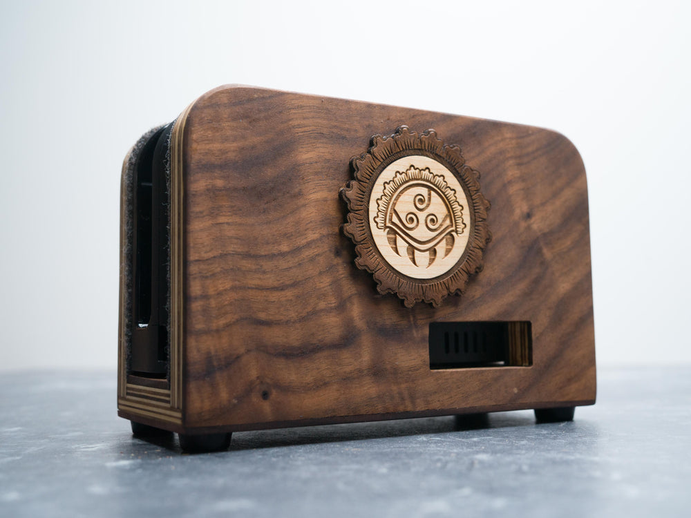 Wooden Henna / Mehndi Samus Metroid Nintendo Switch 2 Dock Sleeve