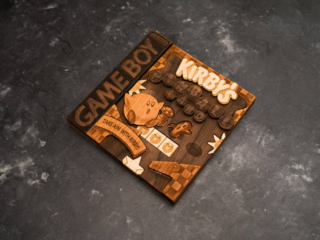 Kirby's Pinball Land Gameboy Cover Replica