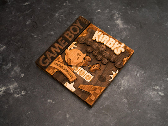 Kirby's Pinball Land Gameboy Cover Replica