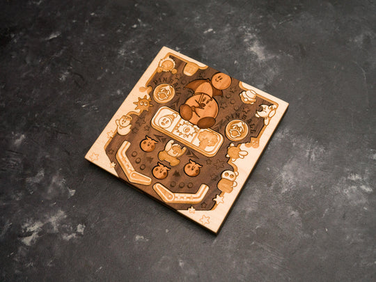 Kirby's Pinball Land Gameboy Cover Replica