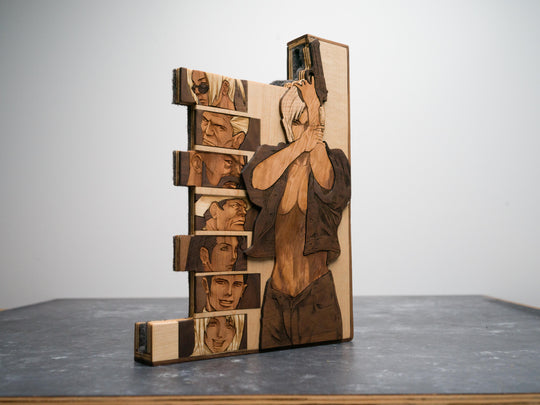 Wooden Parsite Eve 2 guide holder