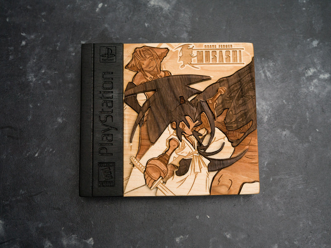 Brave Fencer Musashi PlayStation Cover Replica