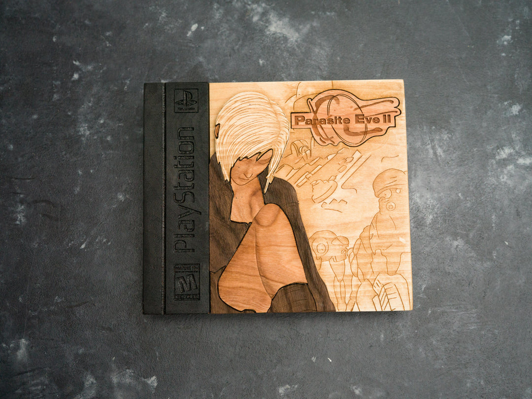 Wooden Parasite Eve 2 PlayStation Cartridge