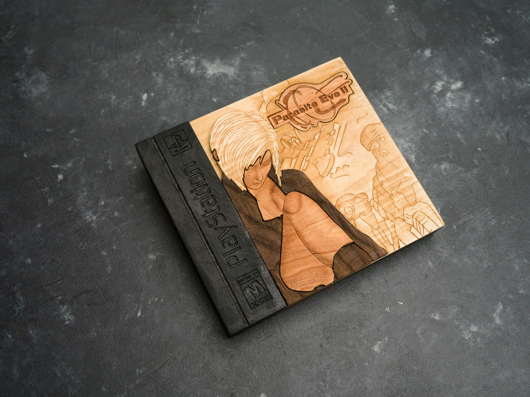 Wooden Parasite Eve 2 PlayStation Cartridge