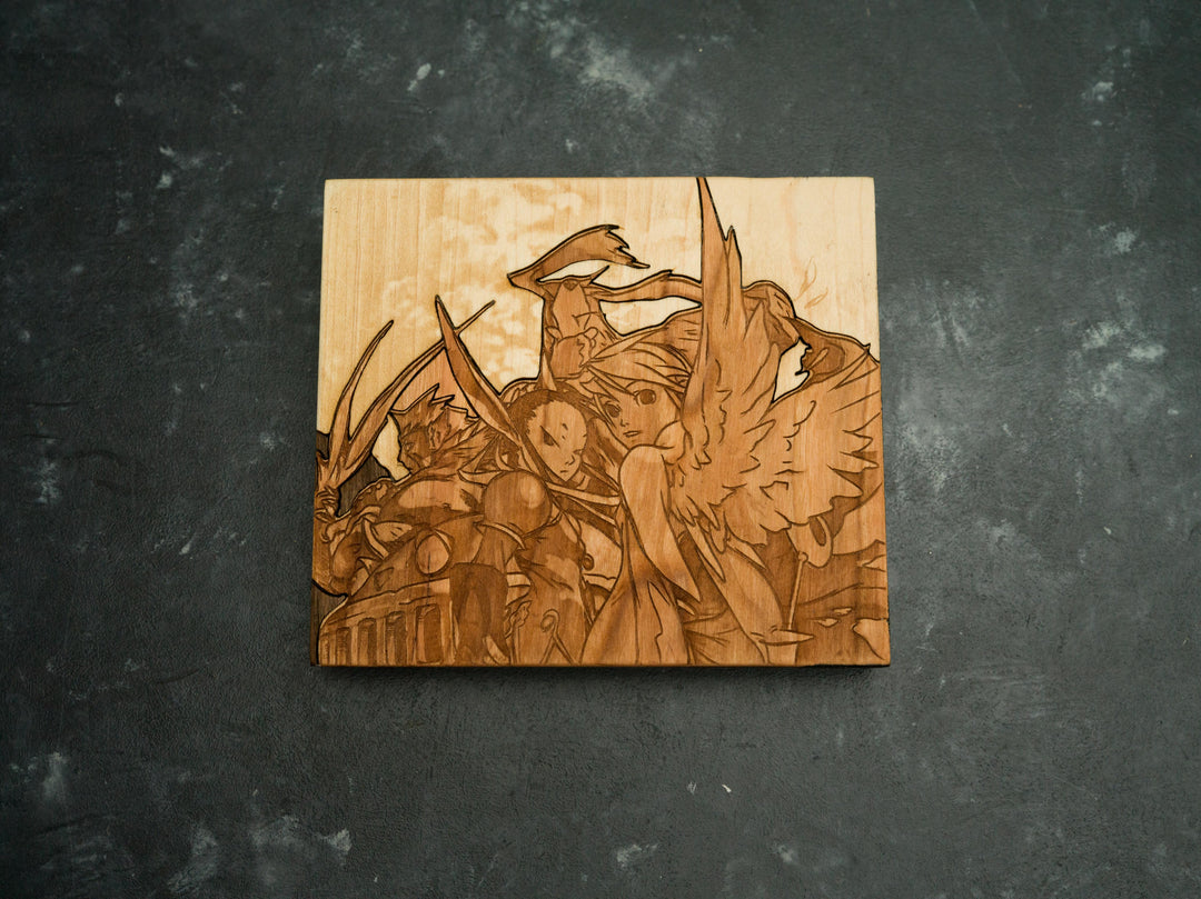 Breath of Fire 4 PlayStation Cover Replica