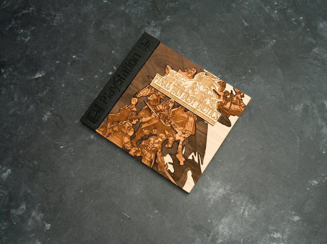 Final Fantasy Tactics War of the Lions PlayStation Cover Replica