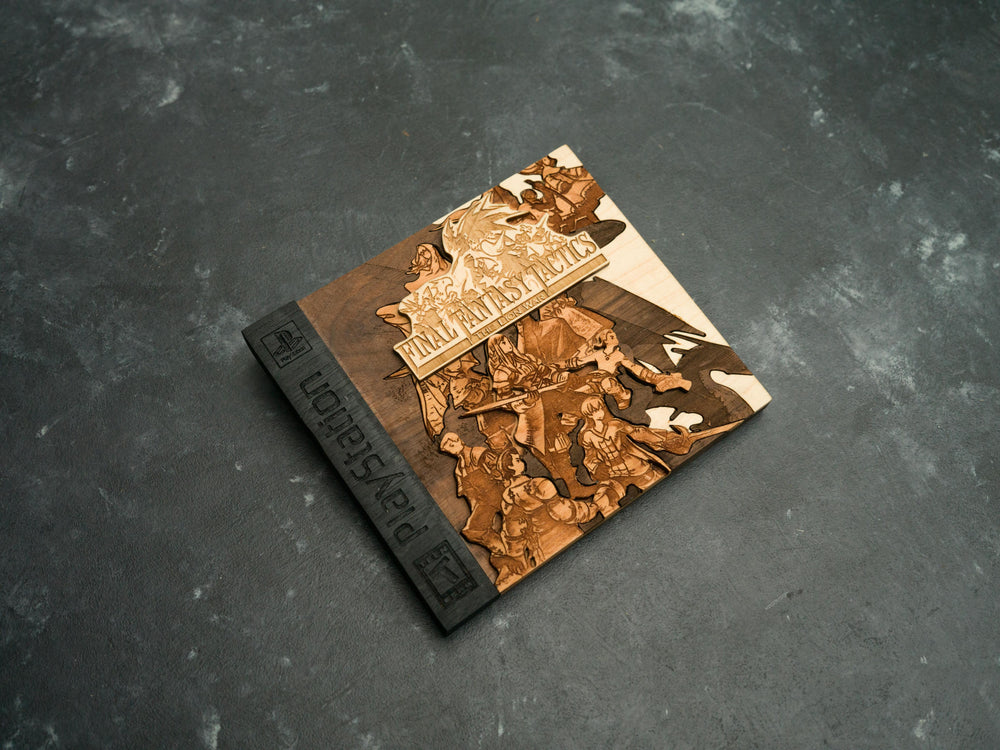Final Fantasy Tactics War of the Lions PlayStation Cover Replica