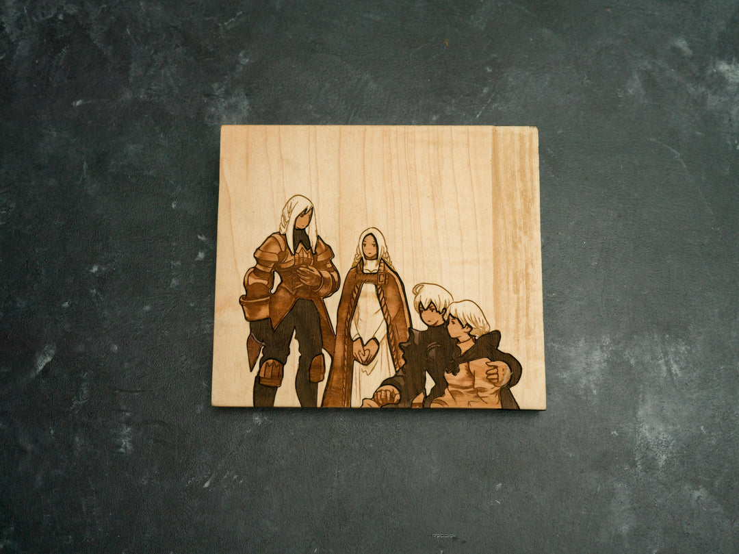 Final Fantasy Tactics War of the Lions PlayStation Cover Replica