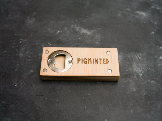 Wooden NES Bottle opener with magnets