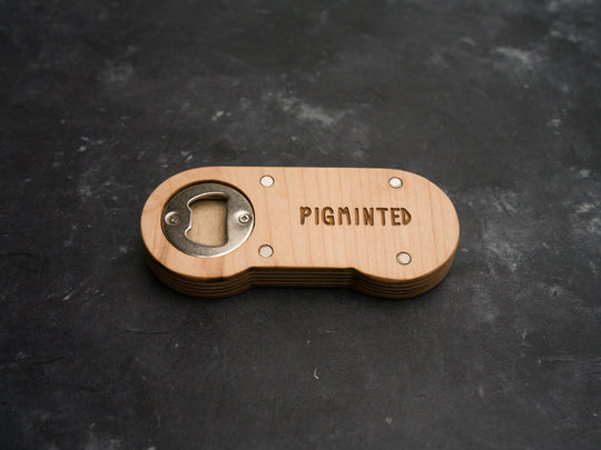 Wooden SNES Bottle opener with magnets