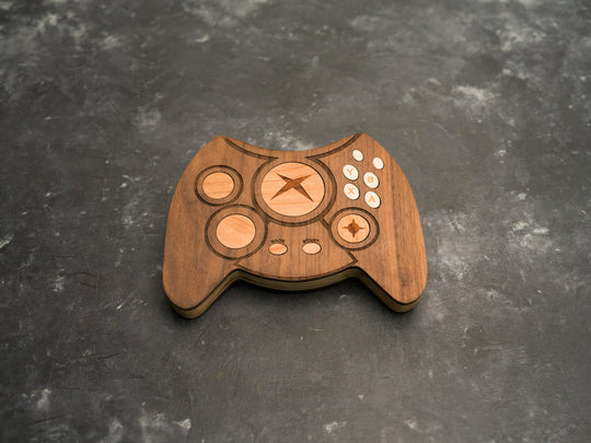 Wooden Xbox Bottle opener with magnets
