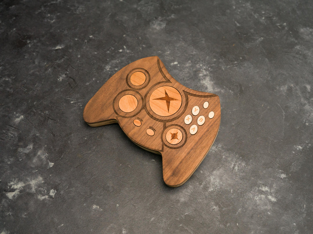 Wooden Xbox Bottle opener with magnets