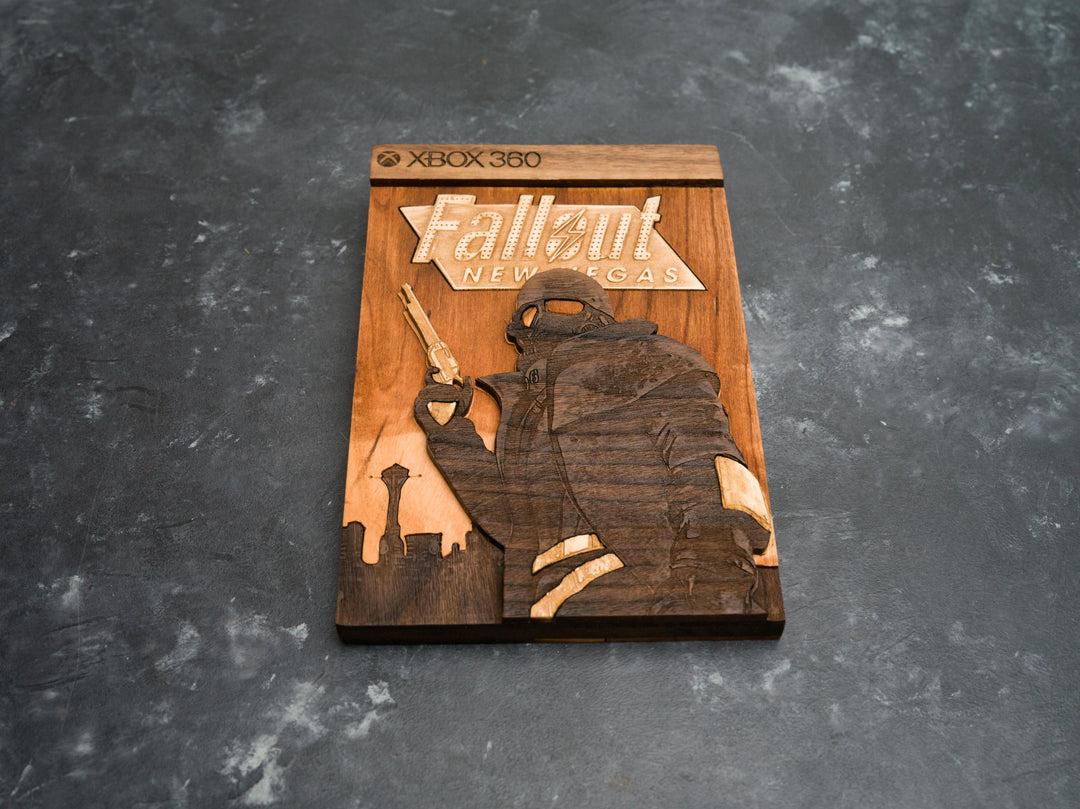 Fallout Las Vegas Xbox 360 Cover Replica