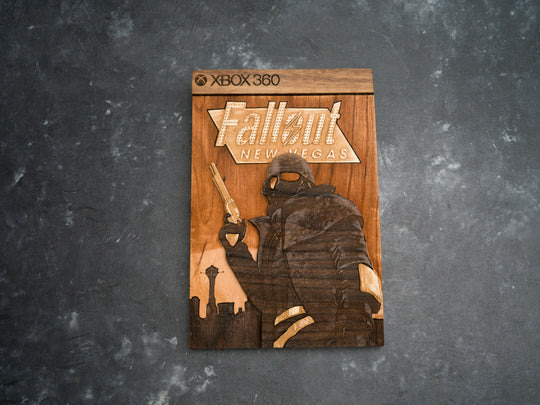 Fallout Las Vegas Xbox 360 Cover Replica