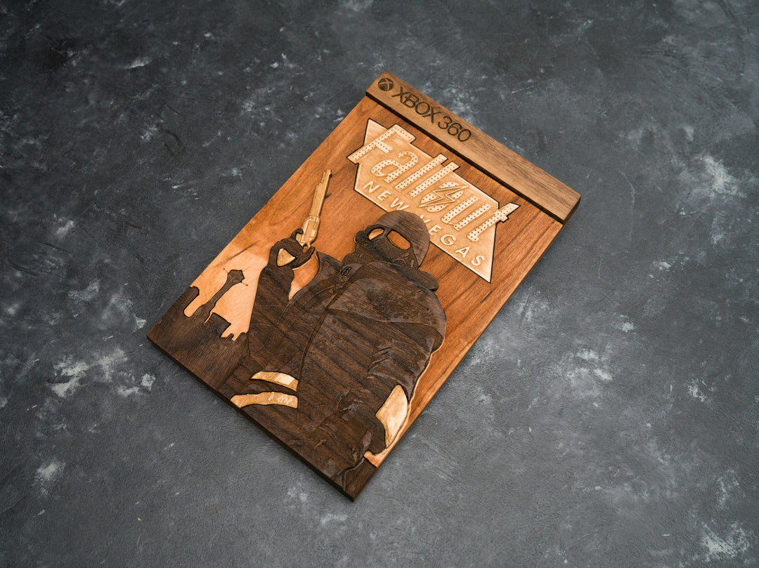 Fallout Las Vegas Xbox 360 Cover Replica