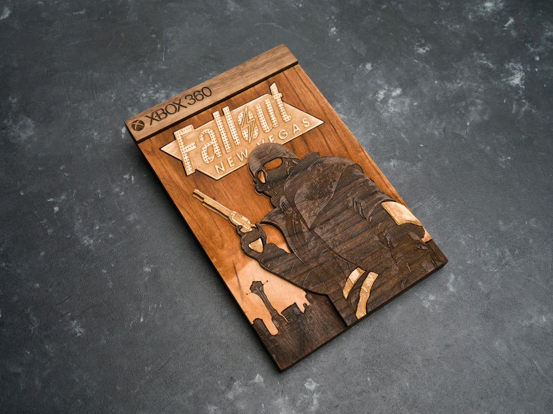 Fallout Las Vegas Xbox 360 Cover Replica