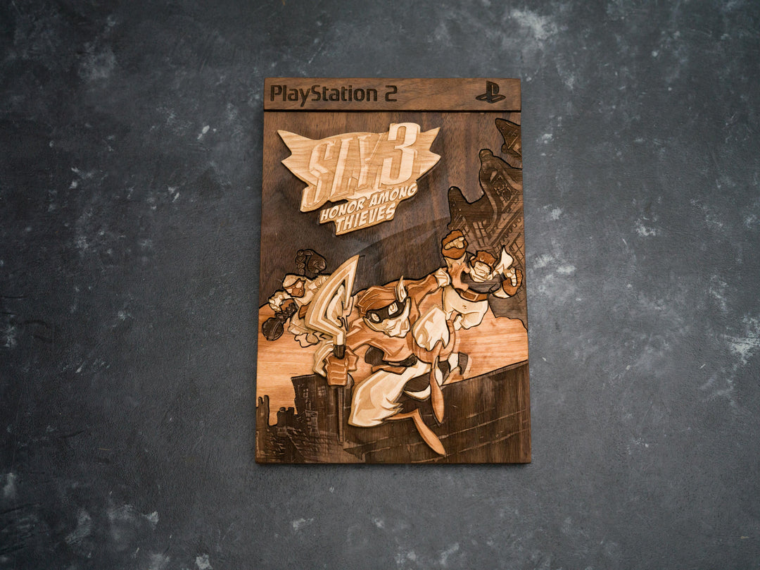 Sly Copper 3 PlayStation 2 Cover Replica