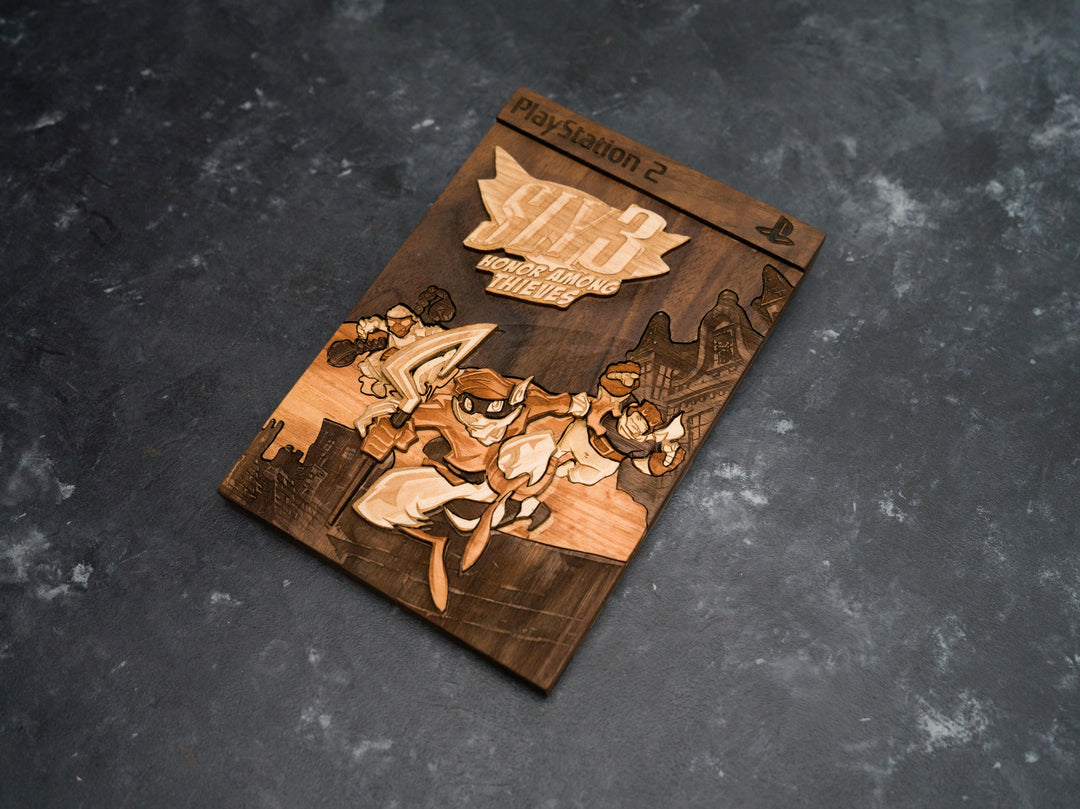 Sly Copper 3 PlayStation 2 Cover Replica