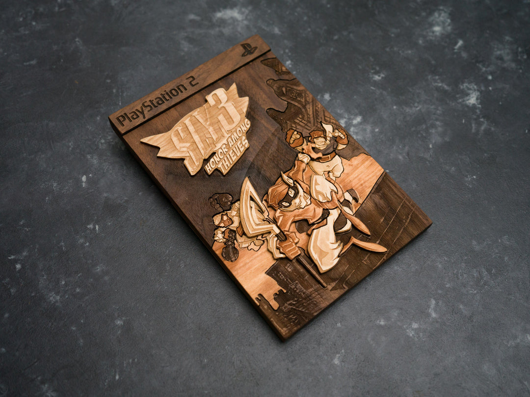 Sly Copper 3 PlayStation 2 Cover Replica