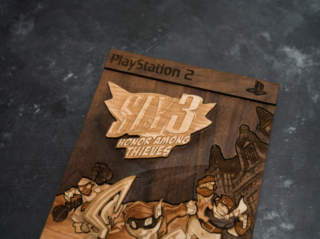 Sly Copper 3 PlayStation 2 Cover Replica