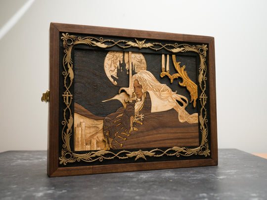 Castlevania Symphony of the Night Level Print