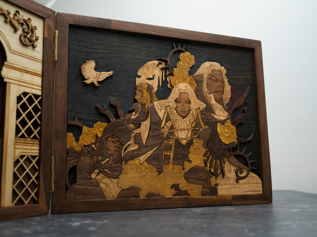 Castlevania Symphony of the Night Level Print