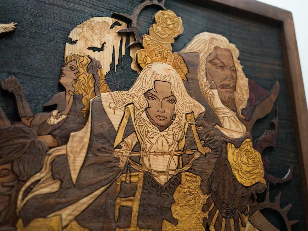Castlevania Symphony of the Night Level Print