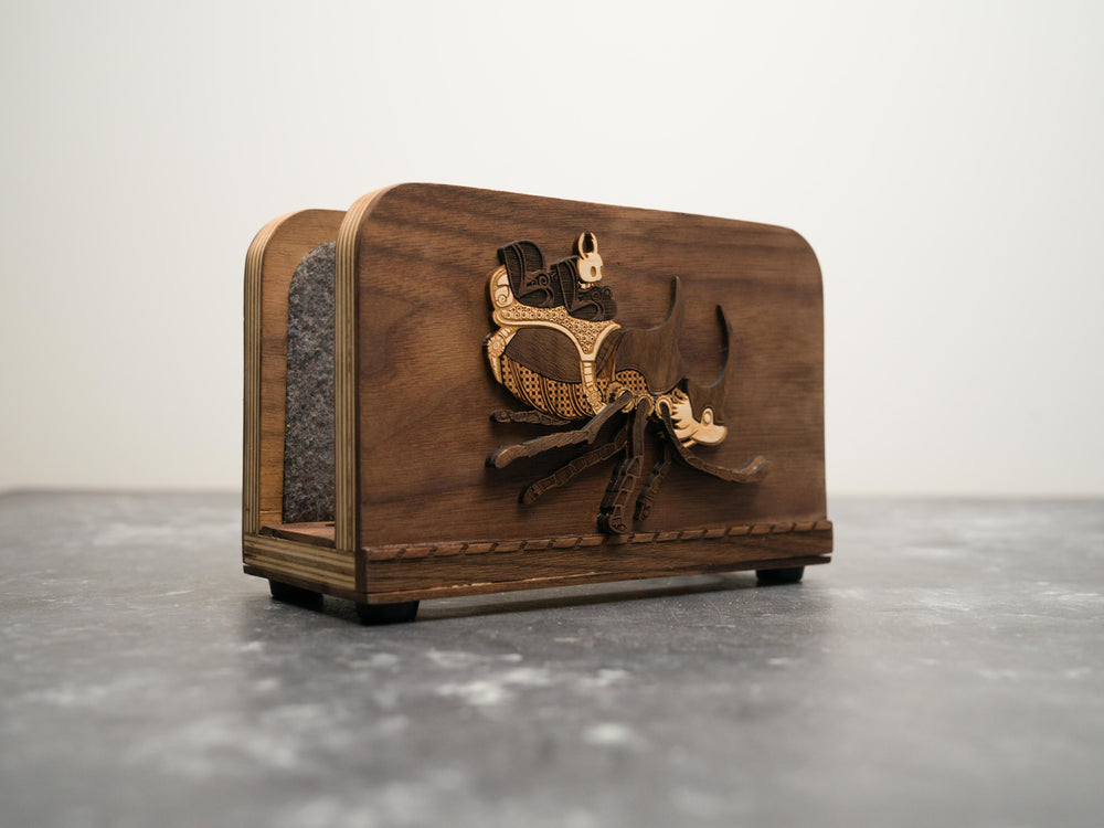 Wooden Henna / Mehndi Hollow Knight Nintendo Switch 2 Dock Sleeve