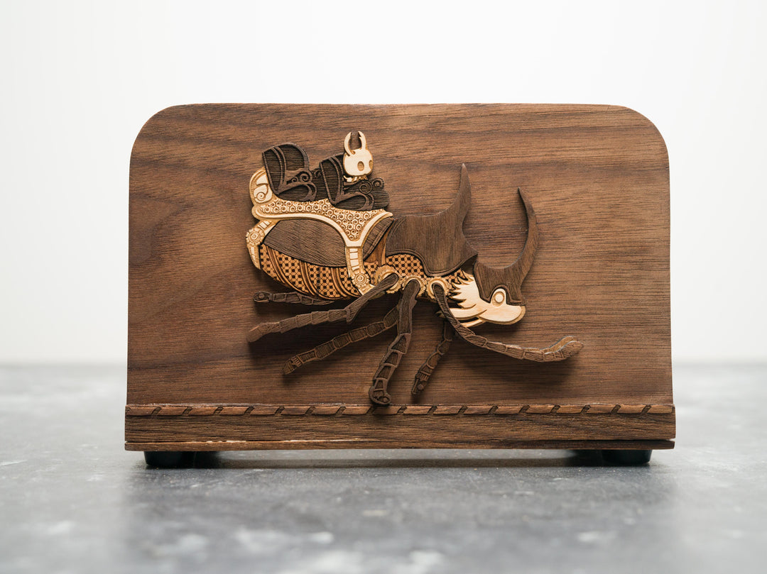 Wooden Henna / Mehndi Hollow Knight Nintendo Switch 2 Dock Sleeve