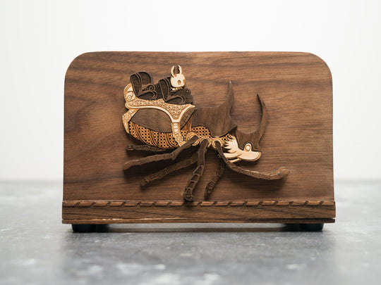 Wooden Henna / Mehndi Hollow Knight Nintendo Switch 2 Dock Sleeve