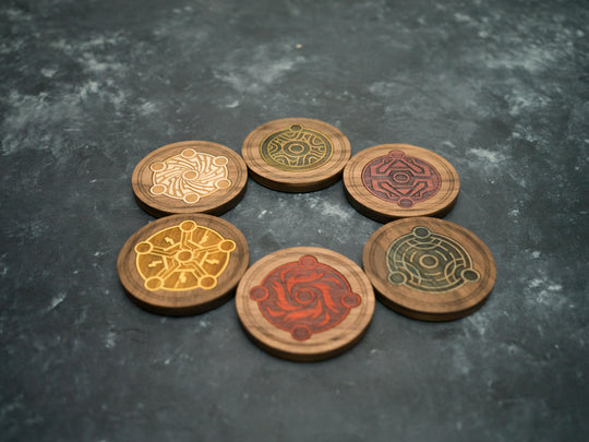 Skies of Arcadia Coasters